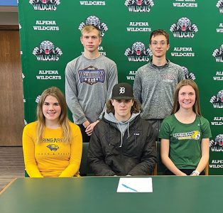 Alpena High athletes ink Letters of Intent